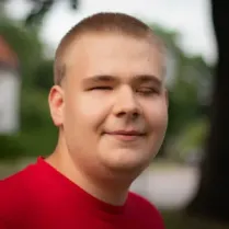 Portträttbild av Lukas Appelquist, sekreterare.